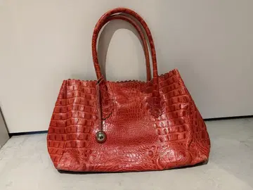 FURLA 핸드백 토트백 빨간색 참 포함