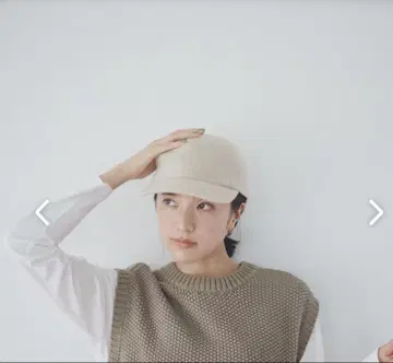 NineTailor / 샤기캡 라이트 베이지