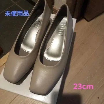 스퀘어토 펌프스니커 그레이지 23cm 미사용품