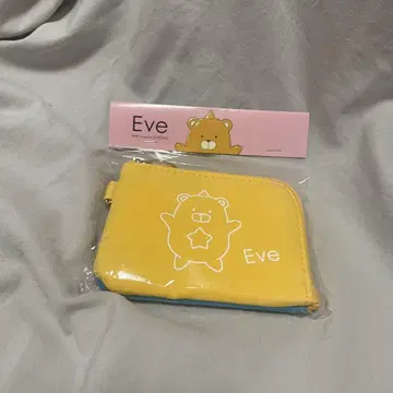 Eve 오토기 굿즈 레어 곰 타로 코인 케이스
