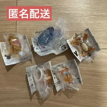 곰돌이 푸 가챠 메지루시 액세서리 5개