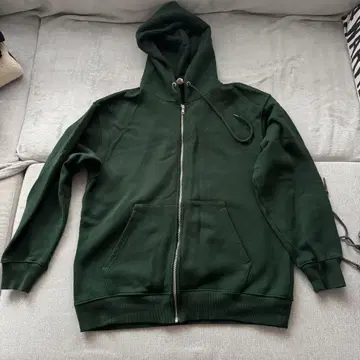 THE MADE WEAR 다크 그린 후드티