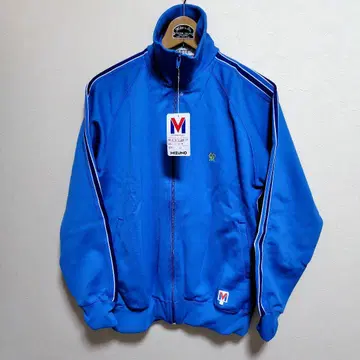 미사용 택 포함 MIZUNO 80s 가나가와현청 마크 트랙 자켓
