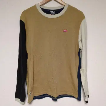 CHUMS 멀티 컬러 긴팔 티셔츠 L