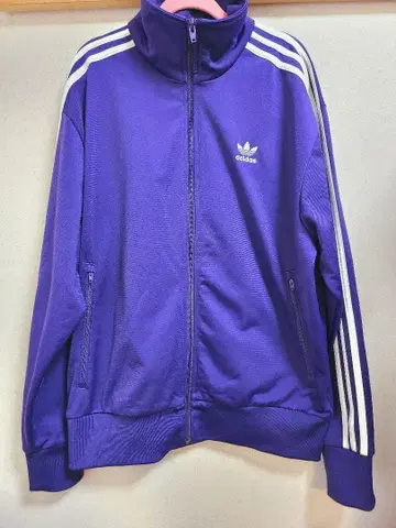 adidas 퍼플 트랙 자켓