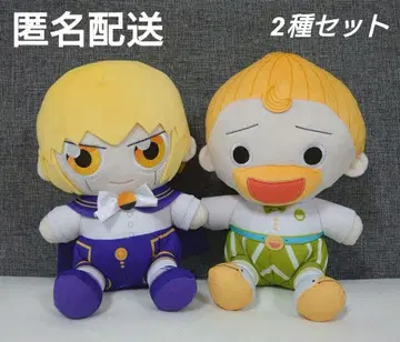 골드 컬러의 갓슈!!2 BIG 봉제 인형 갓슈 칸쵸메 2종 세트