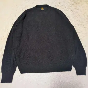 미사용급 24SS BATONER SILK RIB CREW NECK