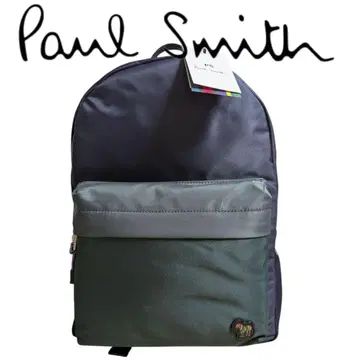 폴스미스 백팩 BWB072 네이비 컬러 블록 제브라 남성용