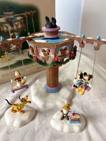 디즈니 Swinging Disney Fab Five 피규어 그네