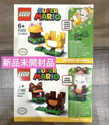 LEGO 슈퍼 마리오 파워업 팩 고양이 마리오 너구리 마리오 세트