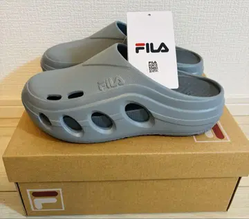 (새상품) FILA BUBBLE FOAM CLOG 그레이 사이즈 24cm