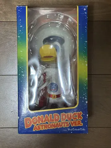 [ 레어 ] VCD DONALD DUCK ASTRONAUTS 메디콤토이