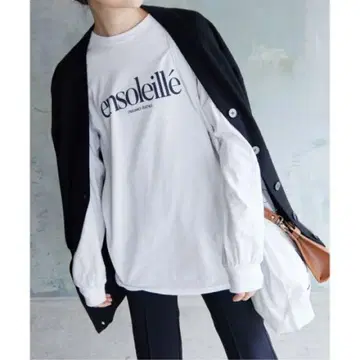 IENA SLOBE Poster 로고 롱 TEE