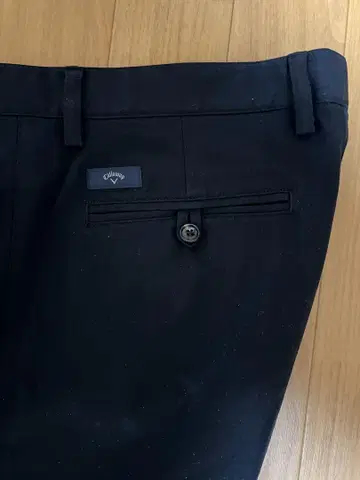 캘러웨이 블랙 슬림핏 팬츠 미사용