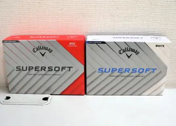 Callaway 골프공 SUPER SOFT 화이트 / 레드