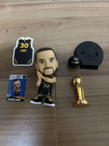 NBA 피규어 세트 초레어 Stephen Curry 덤 2개 세트