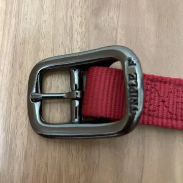 TRIPLE E 나일론 벨트 34인치 레드