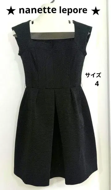 오늘 특별 가격 nanette lepore 블랙 원피스