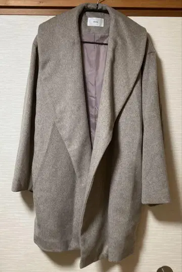 스페리오 울 하프 가운 코트