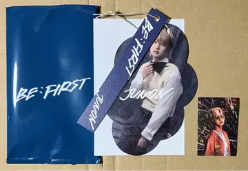 BE:FIRST JUNON 포토 카드 택 및 스티커