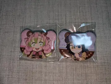 귀멸의 칼날 결실의 가을 곰 캔뱃지