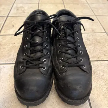 Danner GORE-TEX 블랙 가죽 워크 부츠