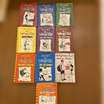 Diary of a Wimpy Kid 10권 세트