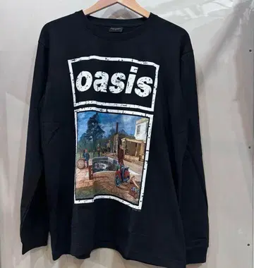 [254] oasis 그래픽 긴팔 T셔츠