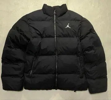 조던 Jordan 블랙 다운 자켓 L 사이즈 두꺼운