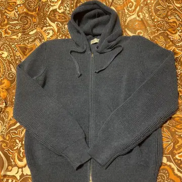 Settefili Cashmere 니트 후드티 울 44 이태리제