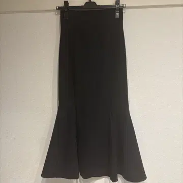 플레어 스커트 블랙 XS