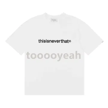 thisisneverthat 화이트 T셔츠 S