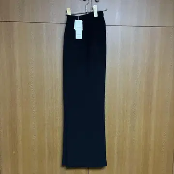 snidel 블랙 와이드 팬츠