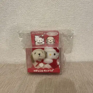 헬로키티 개 래브라도 리트리버 봉제 인형 세트