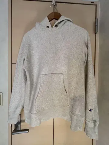 Champion Reverse Weave 후드 맨투맨 M 그레이