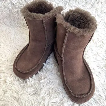fitflop 어그 부츠 보아 스웨이드 브라운 23.5cm