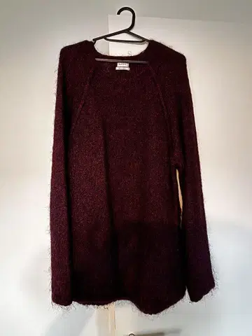 Paul Smith 버건디 니트 스웨터 L 런던