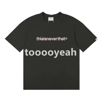 thisisneverthat 블랙 티셔츠 M