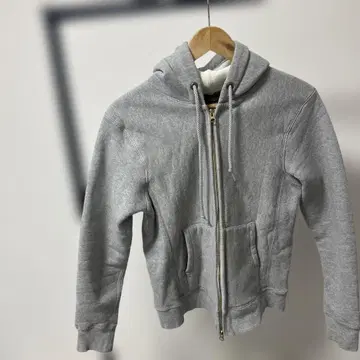 캠버 그레이 풀 집업 후드티