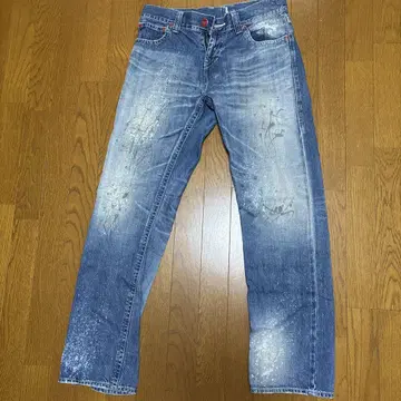 BAGARCH 블루 스트레이트 데님