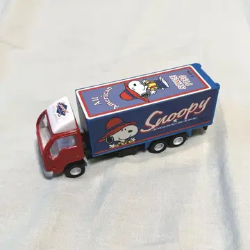 스누피 박스 트럭 미니카