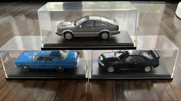 [일본산 명차] Nissan 미니카 3대 세트 케이스 포함