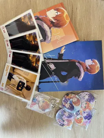 스토푸리 젤 굿즈 세트 CD/엽서/캔뱃지/아크릴 키링