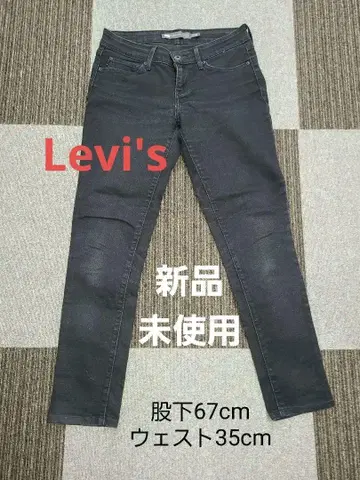 Levi's 스키니 블랙 데님