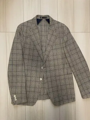 ZARA 테일러드 자켓 체크 M