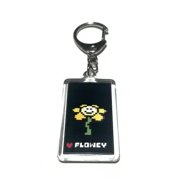 언더테일 플라위 키링