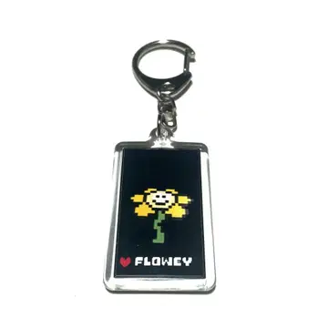 언더테일 플라위 키링