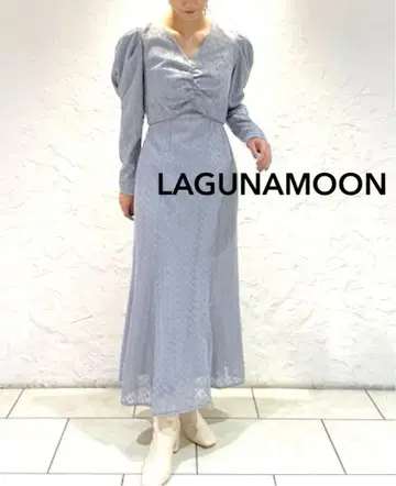 정가 18700엔 LAGUNAMOON 롱 원피스 포멀 드레스