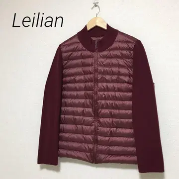 Leilian 레리안 이소재 도킹 다운 자켓