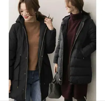 URBAN RESEARCH DOORS 다운 자켓 다운 코트 네이비